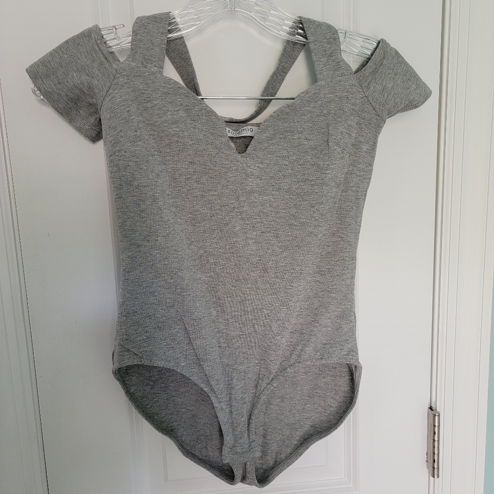 Gray brand new top